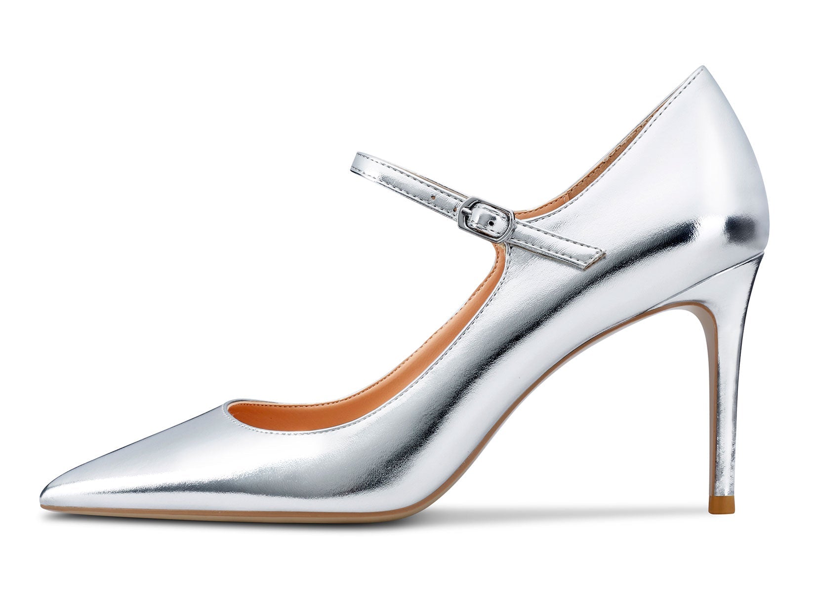 Amazon.com | JENN ARDOR Women's Sexy Pointed Stilettos High Heels 3 inch  White Closed Toe Pumps (White,7.5) | Shoes