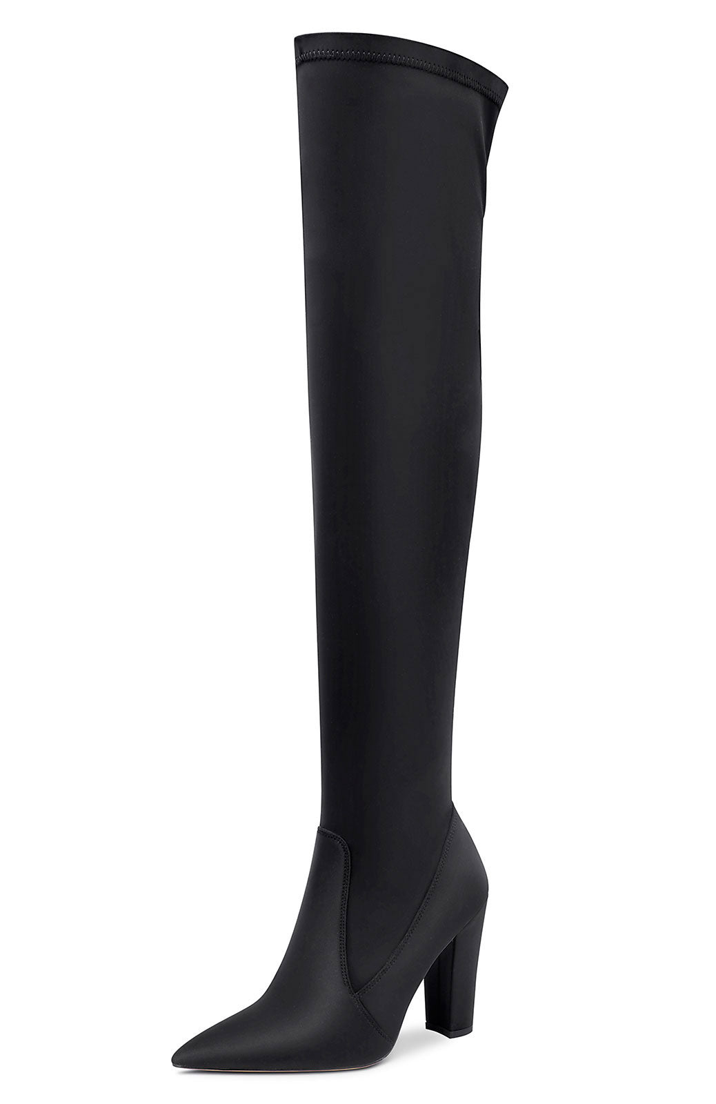 Eric's shoe shop Store SYNXDN PU Soft Leather Over Knee High Heels Boots  India | Ubuy