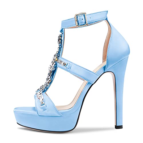 Women's Anika Blue lacquered high heels | eBay