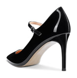 CASTAMERE Women High Heels Pumps Pointed-Toe Mary-Jane Stiletto Pump Evening Shoes 3 Inch Heel